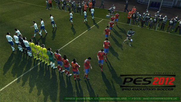 entrada em campo pro evolution soccer 2012 preview PES 2012 (Preview): Lista resumida das novidades